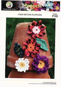 Yarn: P102 Crocheted Flowers