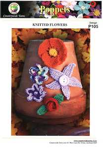 P105 Knitted Flowers