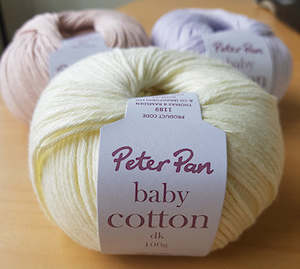 Yarn: Peter Pan Baby Cotton 8ply