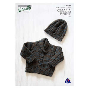 Yarn: K3044 Sweater & Hat