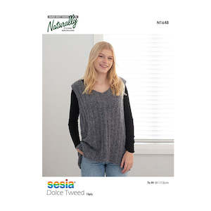 Yarn: N1648 Easy Fitting V Neck Tunic