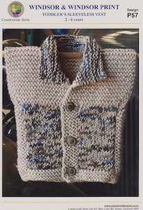 Yarn: P57 Toddler's Sleeveless Vest