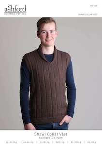 AYP217 Shawl Collar Vest