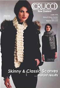 Yarn: 1418* Skinny & Classic Scarves