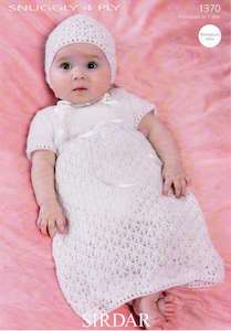 1370 Christening Dress & Bonnet*