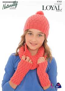 K763 Hat Cowl & Wrist Warmer