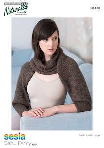 Yarn: N1478 Sleeved Cowl