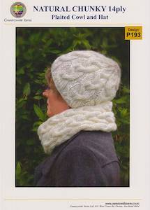 P193 Plaited Cowl & Hat