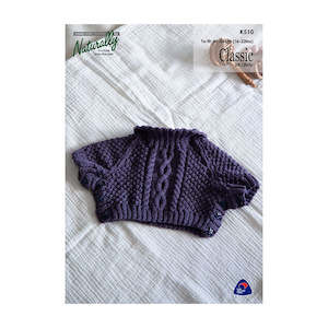 Yarn: K510 Poncho Sweater 8ply