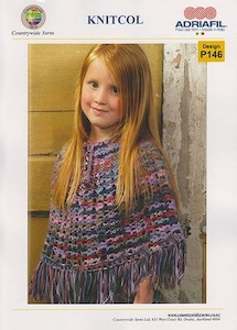 Yarn: P146 Child's Poncho