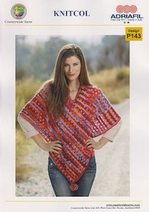 P143 Ladies Poncho