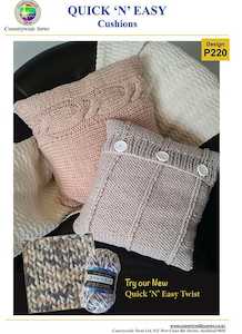 Yarn: P220 Cushions