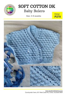 P279 Soft Cotton Baby Bolero