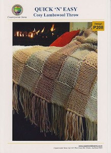 P208 Cosy Lambswool Throw