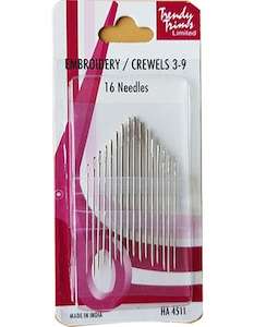 Embroidery/Crewels 3-9