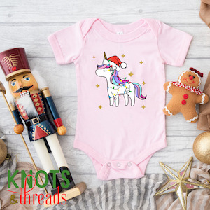 Unicorn Christmas lights - infant