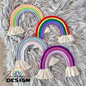 Macrame Rainbow - 5 Arch