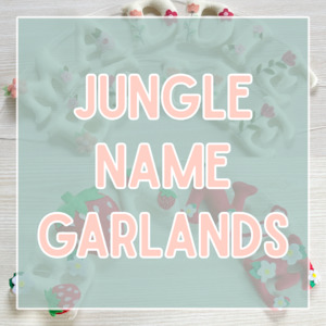 Jungle name garland