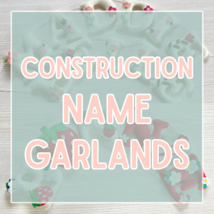 Construction name garland