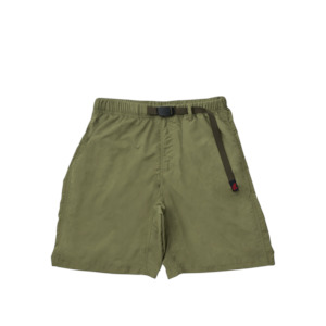 Nylon Loose Short - Olive