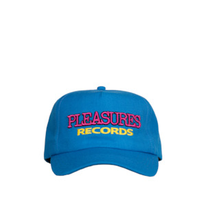 Footwear: Records Snapback - Blue