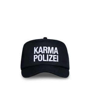 Footwear: Karma Snapback - Black