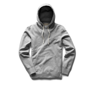 Mid-Weight Terry PO Hoodie - Grey