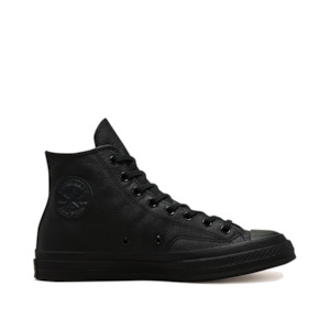 Footwear: Chuck 70 Tonal Leather - Black