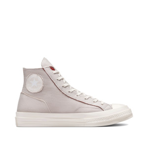 Footwear: Chuck Taylor 70 Hi Reveal - Light SIlver