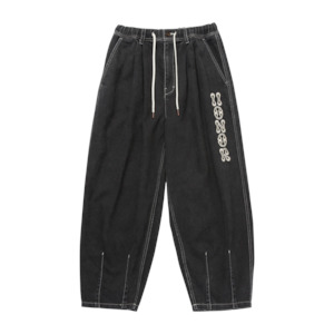 Twill Baggy Pant - Black