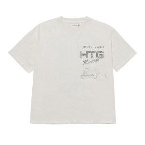 HTG Records Tee - White