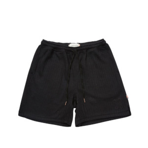 Footwear: Knit Short - Black