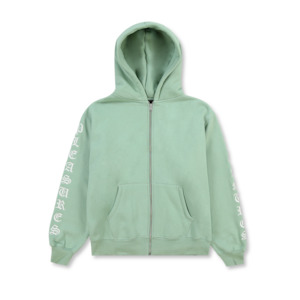 OE Zip Up Hoodie - Matcha