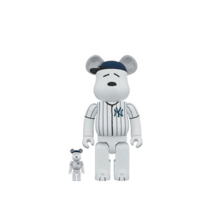 BE@RBRICK MLB Peanuts Snoopy 400% Set