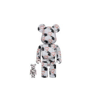 Footwear: BE@RBRICK Love Rat 400% Set