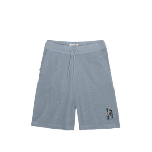 Knit H Shorts - Slate