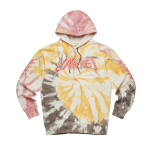 Smiley Iron Market Hoodie - Tie-Dye