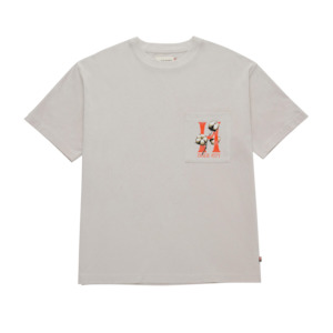 Cotton H S/S Tee - Sand