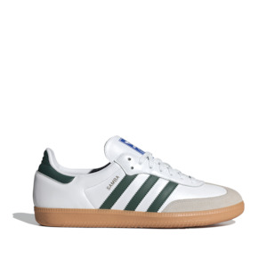 Footwear: Samba OG - White Collegiate Green