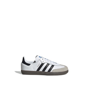 Footwear: Samba OG Kids - White Black