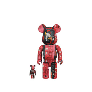 BE@RBRICK Warhol x Basquiat #1 100%+400% Set