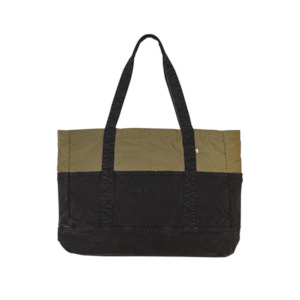 Footwear: Base Tote Bag - Army Black