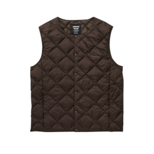 Inner Down Vest - Dark Brown