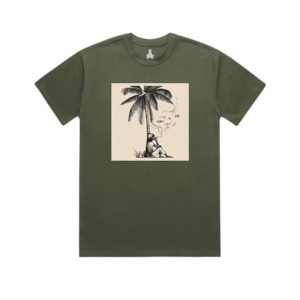 Footwear: Reggae Tee - Army Green