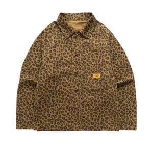 Footwear: Leopard FOH Jacket - Brown