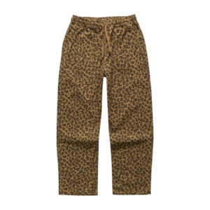 Leopard Chef Pant - Brown