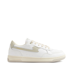 Footwear: Pro Cup 01 Leather - White Putty