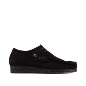 Footwear: Wallabee Suede - Black