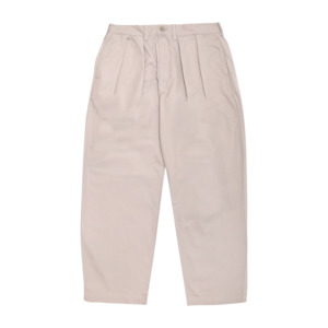 Footwear: Twill Part Timer Pant - Stone