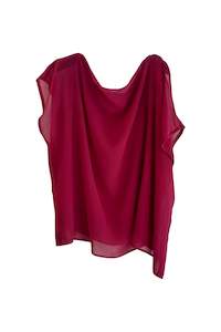 Ava Top Dark Fuchsia